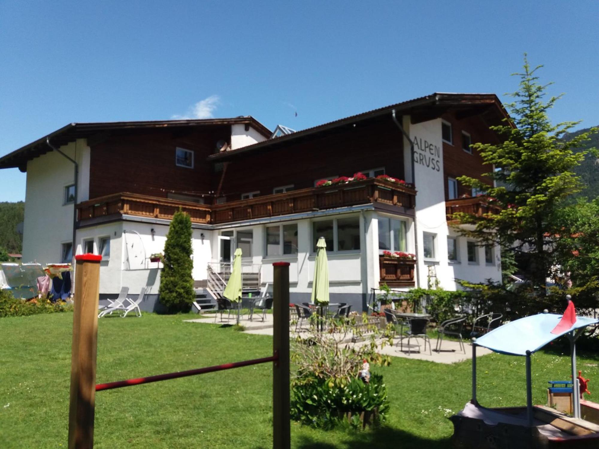 Pension Alpengruss Хайтерванг Экстерьер фото